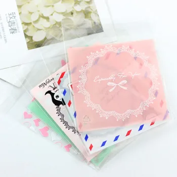 

10*13cm Pretty Transparent Plastic Bags Jewelry Bag Multifunction Jewelry Accessories Necklace Sealed Bag Packaging