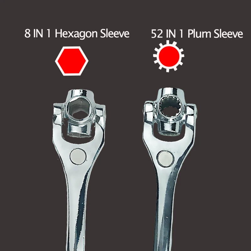 Details about   Socket Wrench 48-in-1 Professional Tiger Socket Wrench Pro-Grade Alloy Steel New 