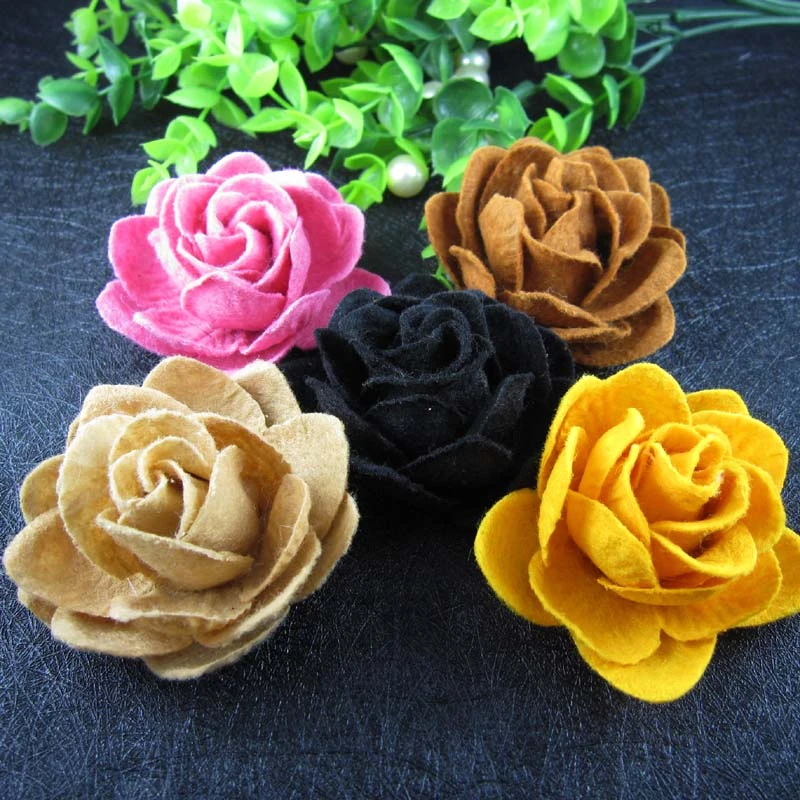 送料無料 24ピース ロット2 5 不織布花フェルト蓮の花缶ミックス順 Can Flower Flower Feltfelt Flowers Aliexpress