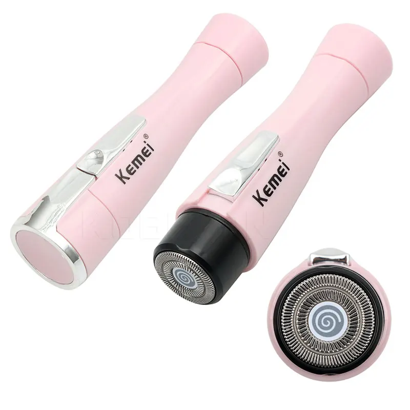 

Kemei Lipstick Depilatory Epilators Electrolysi Smooth Women Painless Hair Remover Tool Lady Hair Removal