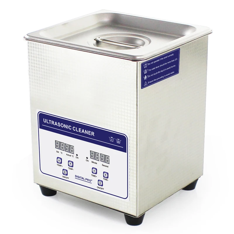 2L Ultrasonic Jewelry Cleaner with Digital Timer/Heating Adjustable
