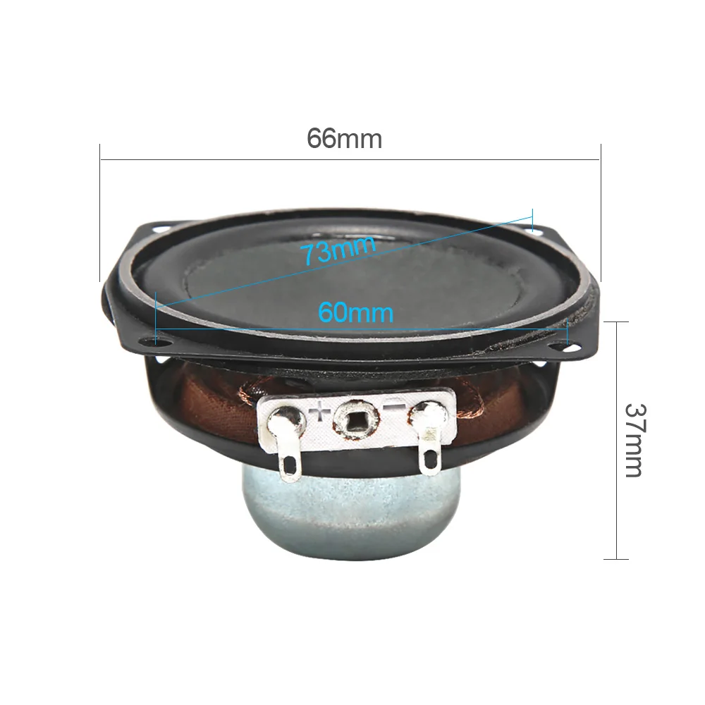 Aiyima 2 шт. 5 дюймов портативный динамик 66 мм 8Ohm 10 Вт полный спектр аудио Bluetooth