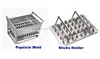 Ice Pop Mold 40pcs/Batch Popsicle Molds Commercial Ice Cream Mold with Stick Holder DIY Ice-lolly Molds 5