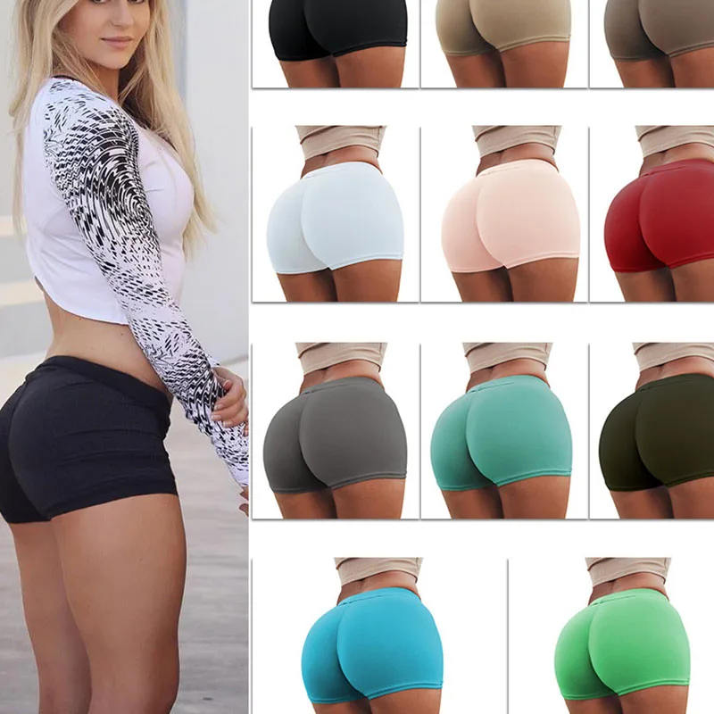 

Newly Sexy Summer Women Casual Cotton Bodycon Short Pants Sport Workout Bottommings Shorts DO99
