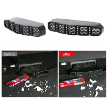 Новинка, 2 шт., автомобильное заднее сиденье, кондиционер, вентиляционное отверстие, крышка для Jeep Renegade Compass