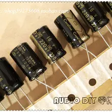 Горячая распродажа 10 шт/30 шт ELNA Cerafine серия 220 мкФ/16 в аудио электролитические конденсаторы супер конденсатор