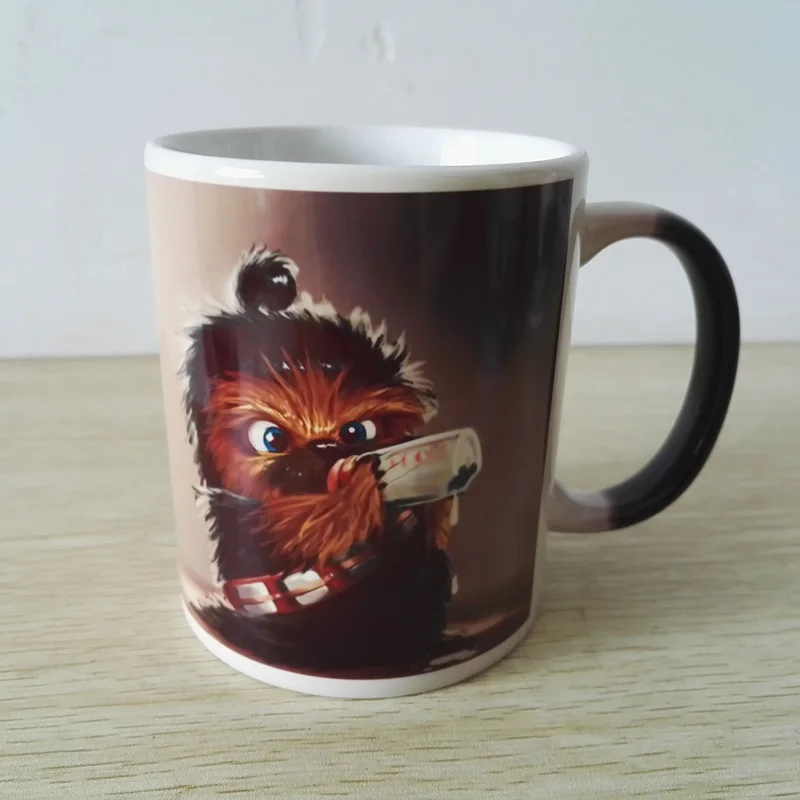 Magic Mug Color Changing Cups Porcelain Coffee Heat Hot Cold