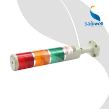 IP44 15 Вт 3 слоя цветные сигнала светящаяся башня/высокоэффективный промышленный ABS лампа ровного света Предупреждение света(LTA205-3T