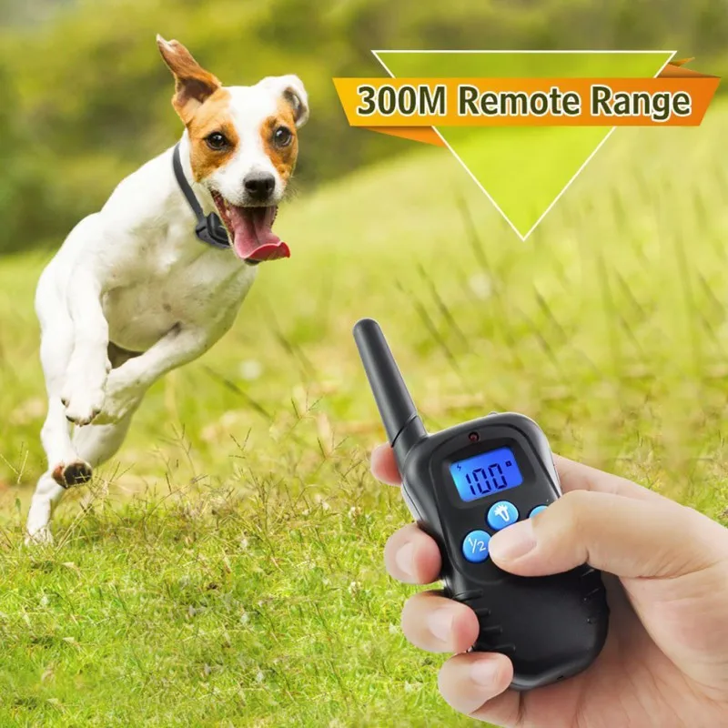 Радиоуправляемые ошейники для дрессировки собак, антилай, электронный вибрирующий ошейник для собак Honden Halsband, тренировочный кликер для маленьких собак