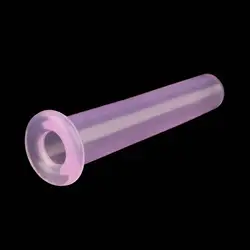 Силиконовые Массаж вакуумный для лица и тела № 4 чашки антицеллюлитная банки 15 мм * 50 мм фиолетовый цвет