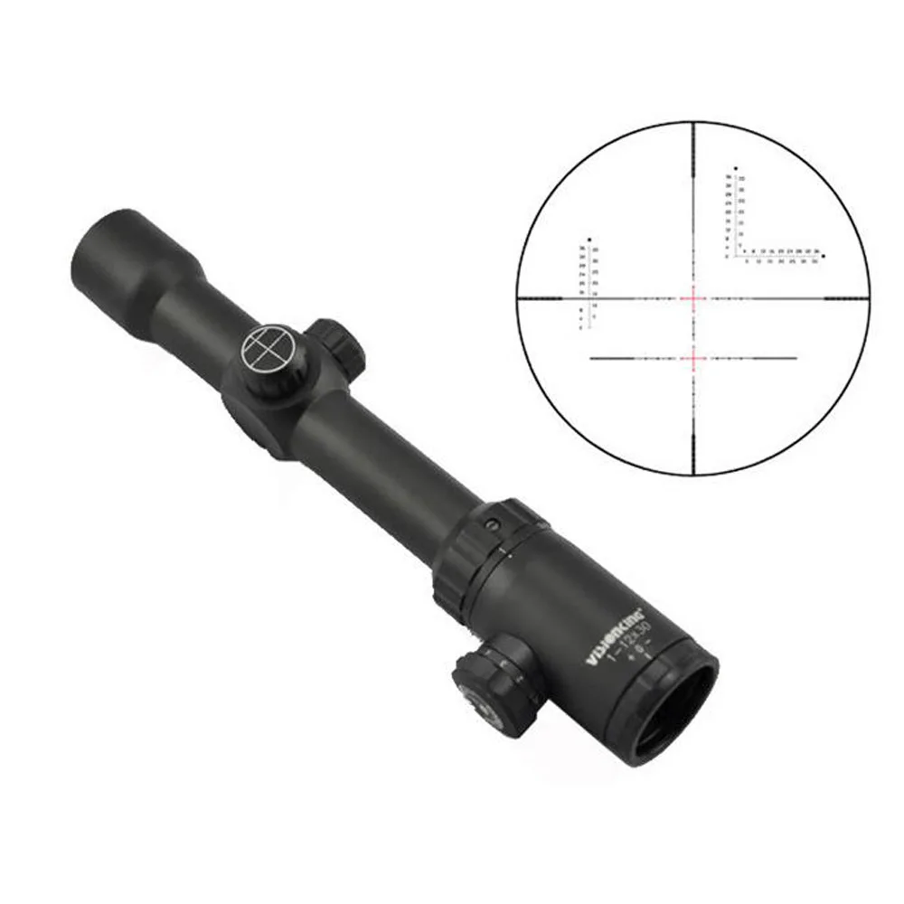 

Visionking 1-12x30 Sniper Riflescopes Waterproof Military Shooting Optical Sight Night Vision Hunting Aim Scope .308 .338 .30-06