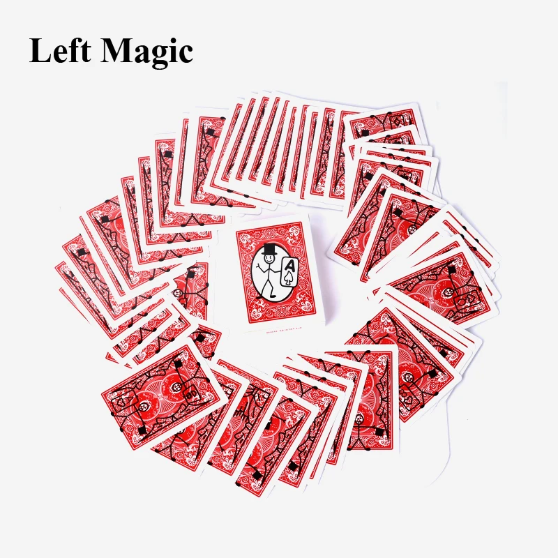 Magic prop Cartoon Deckpackung Spielkarte Animation Vorhersage Zaubertricks YR 