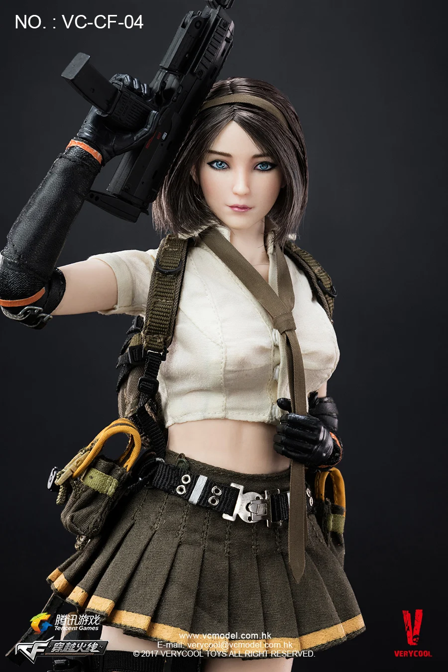 

Pre Order VERYCOOL VC-CF-04 1/6 CrossFire Double Agent Zero Acition Figure for Fans Holiday Gift