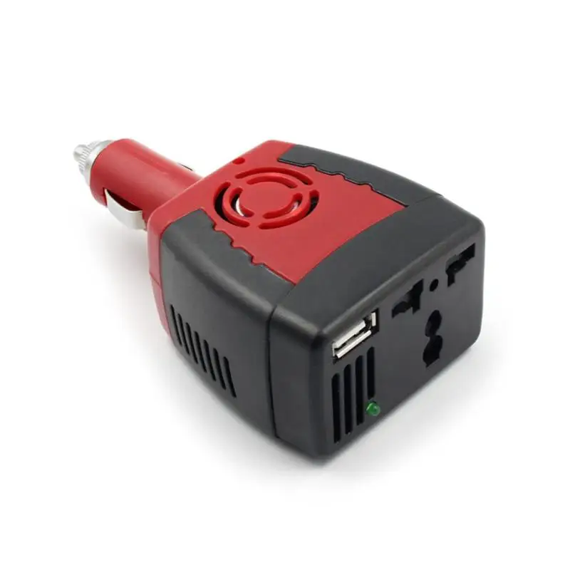 VODOOL DC 12 В к AC 220 В 150 Вт автомобильный Автомобильный инвертор мощности автомобильный выход преобразователь напряжения адаптер усилитель с USB порт быстрой зарядки
