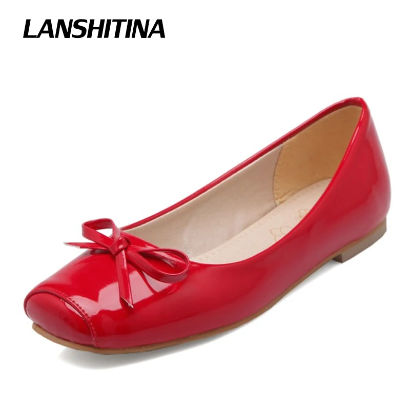 

Women's Moccasins Loafers Square Toe Shoes Beach Woman Sweet Flats Bow Fashion Flat Shoes Soft Leather Women Big Size 30-50 G780