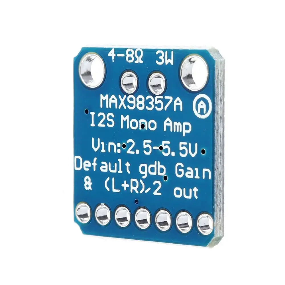 LEORY ies 3 Вт усилитель класса D интерфейс аудио декодер модуль Filterless доска MAX98357 для Raspberry Pi ESP32