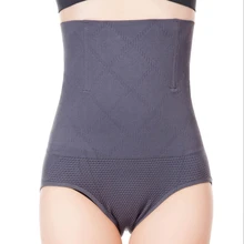 XXXL утягивающее белье для похудения, бамбуковое нижнее белье, Корректирующее белье для тела, Утягивающие трусики для женщин, невидимый тренажер для талии, Корректирующее белье