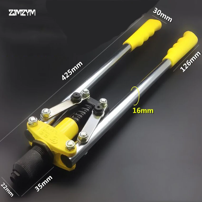 

Hot sale High quality blind Rivet Gun Manual Riveter Double Handles Nail Gun Hand Riveter Screw Gun Rivet Gun