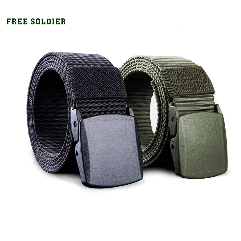 

FREE SOLDIER outdoor multi-functional tactical belt breathable wear canvas belt casual special training nylon belt