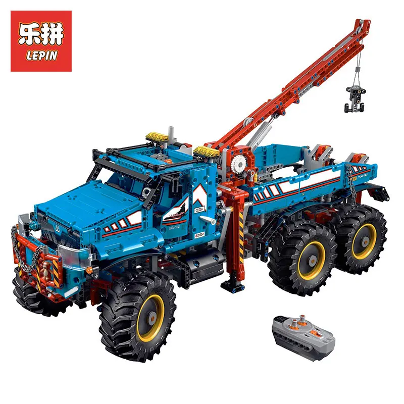 

Lepin 20056 1912Pcs The Ultimate All Terrain Remote Control Truck Set Building Blocks Bricks Toys Model LegoINGlys 42070
