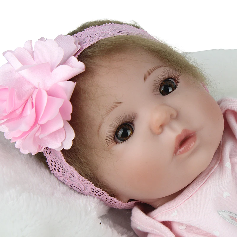 Fashion 20 Inches Reborn Baby Dolls Lifelike Baby Soft Dolls Fashion