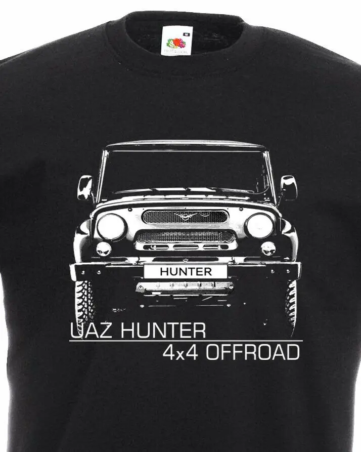4X4 внедорожные русские Уаз Hunter Suv Power Car Auto новинка 2019 100% хлопок высокое качество
