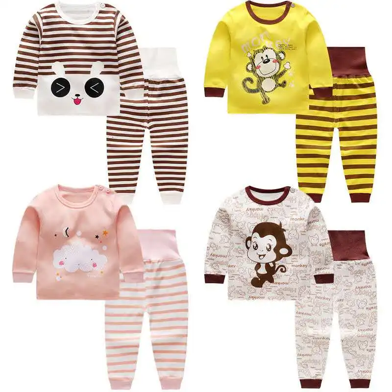 baby clothes set Winter Newborn cotton Baby girls Clothes 2PCS Cartoon baby Boy Clothes Unisex kids Clothing Sets bebes 0-2 year