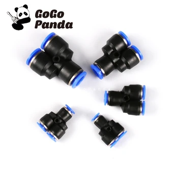 

Free Shipping 5pcs/lot Y Type Pneumatic Air FittingQuick Tube connector Pipe Three Joint PY4/PY6/PY8/PY10/PY12/PY14/PY16