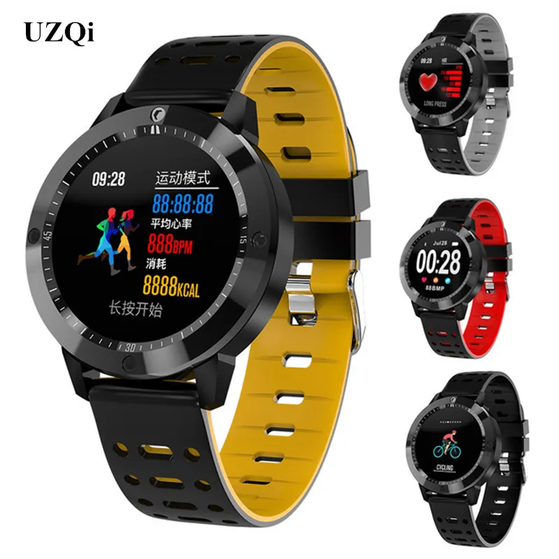 

UZQi Smart Watch CF58 Fitness Healthy Sport Activity Tracker Wristband Pedometer Men Women Android IOS Smartwatch Bracelet Phone