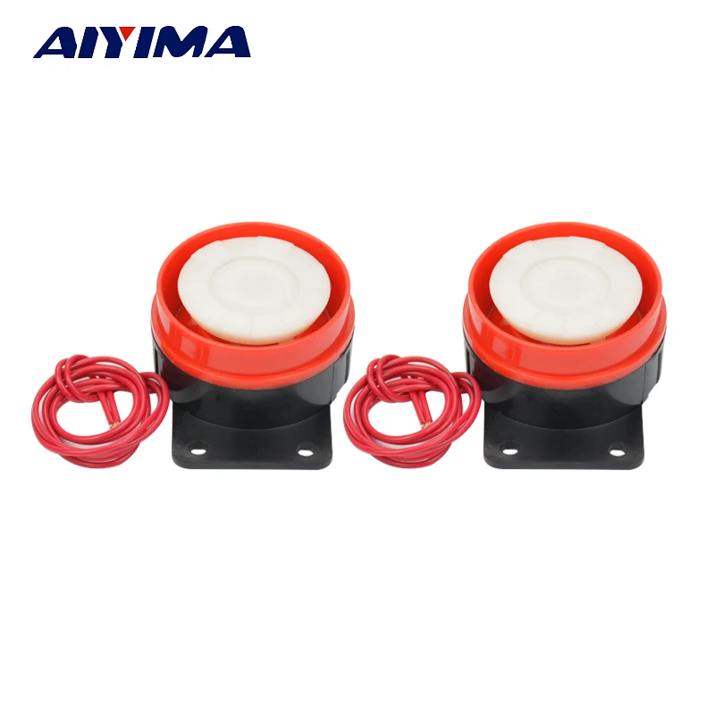 

AIYIMA 2PCS Audio Portable Speakers HNR-BJ Large Volume Dedicated The Security Alarm Speaker Passive High Decibel Buzzer