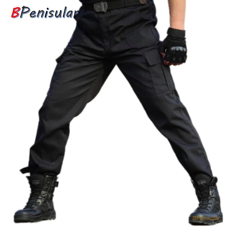 Mens Pants Black Military Tactical Cargo Pants Men Army Black Working Clothing Trousers Men Pant Pantalon Homme CS Paintball Mens Pants Black Military Tactical Cargo Pants Men Army Black Working Clothing Trousers Men Pant Pantalon Homme CS Paintball
