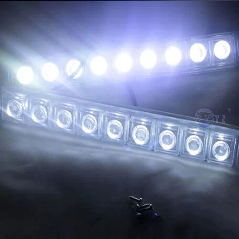 1 пара универсальные светодиодные дневные ходовые огни 9 Вт|daytime running lights|led daytime