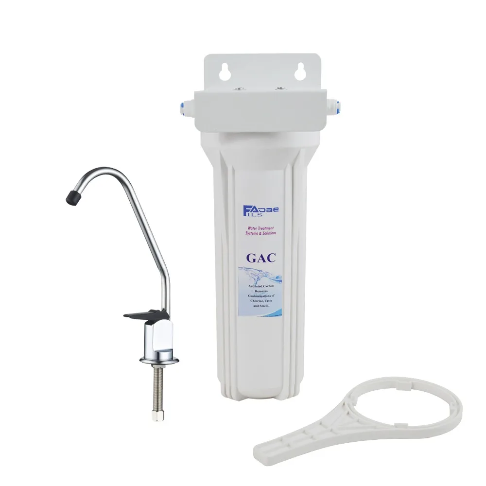 Us 69 0 Single Stage Under Sink Counter Water Filtration System With 10