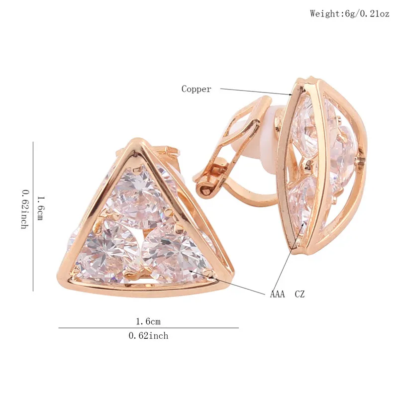 gold plated cubic zirconia earrings  (3)