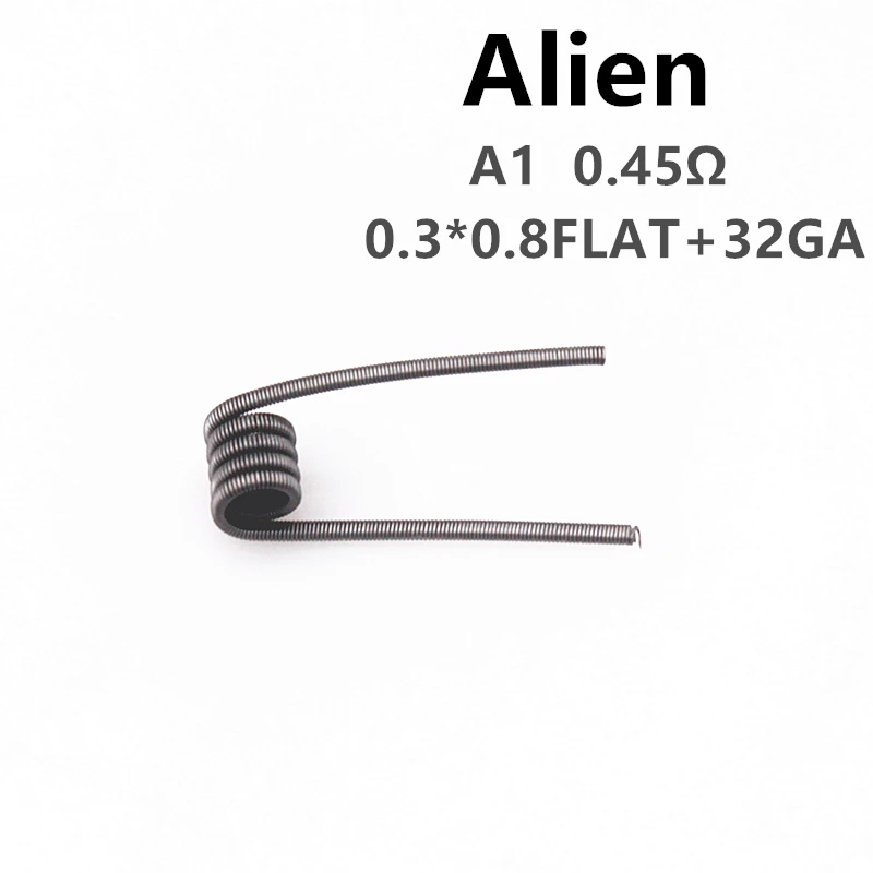 Glotech 100pcs Alien Tiger Fused Clapton Premade Coils Hive Twisted Mixed Twisted Prebuilt Coil for DIY RDA RBA Atomizer Glotech 100pcs Alien Tiger Fused Clapton Premade Coils Hive Twisted Mixed Twisted Prebuilt Coil for DIY RDA RBA Atomizer