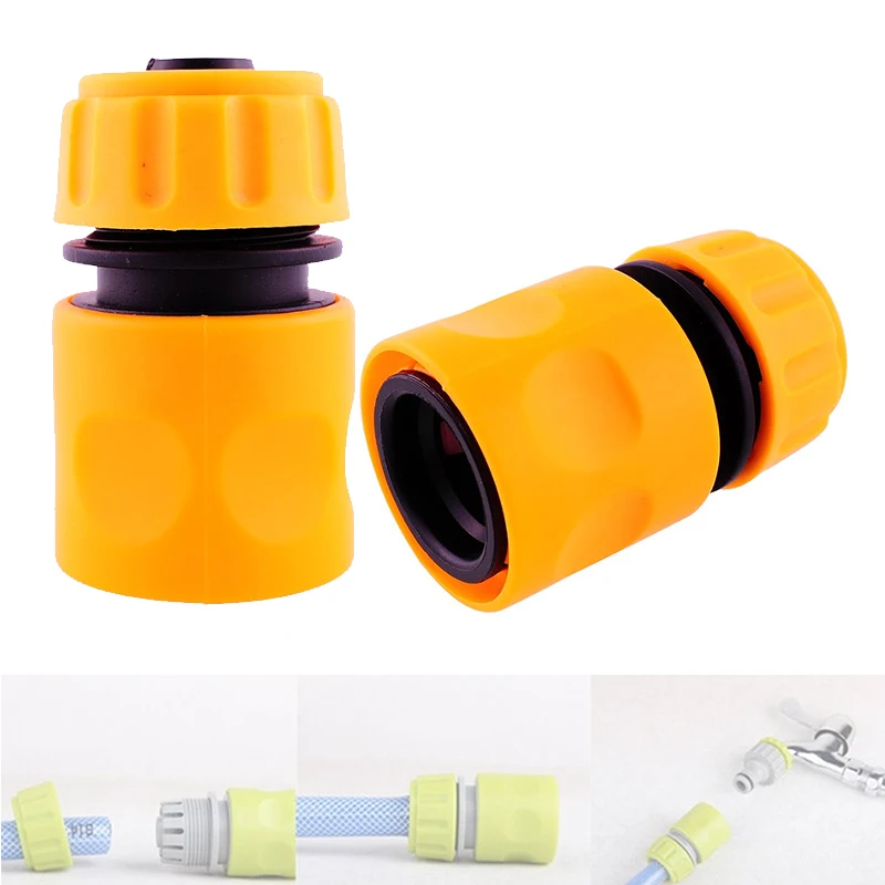 

New Hot Water Hose Tube Connector Tubing Fittings Garden Wash Coupler