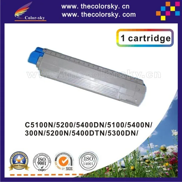 

(CS-OC5100) toner laserjet printer laser cartridge for OKI C5100N C5200 C5400DN C5100 C5400N C5400 C5300N C5200N 5k/5k freeDHL