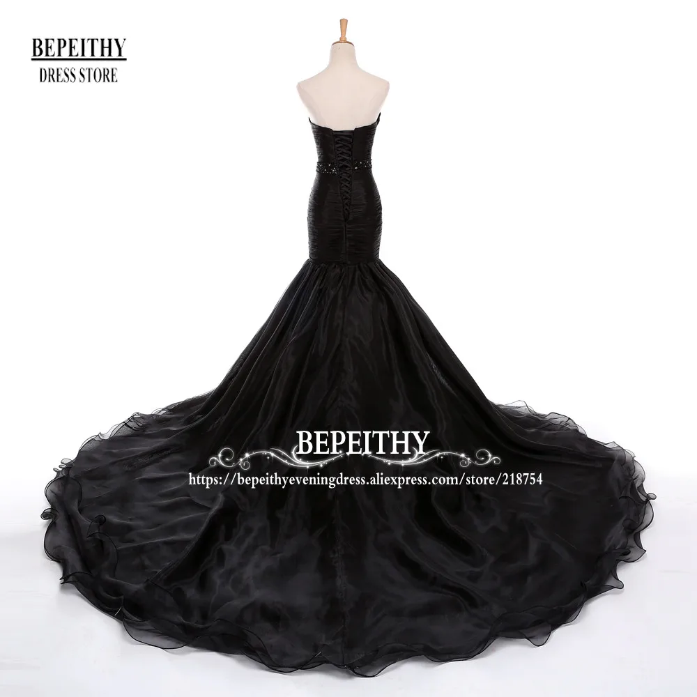 organza black back