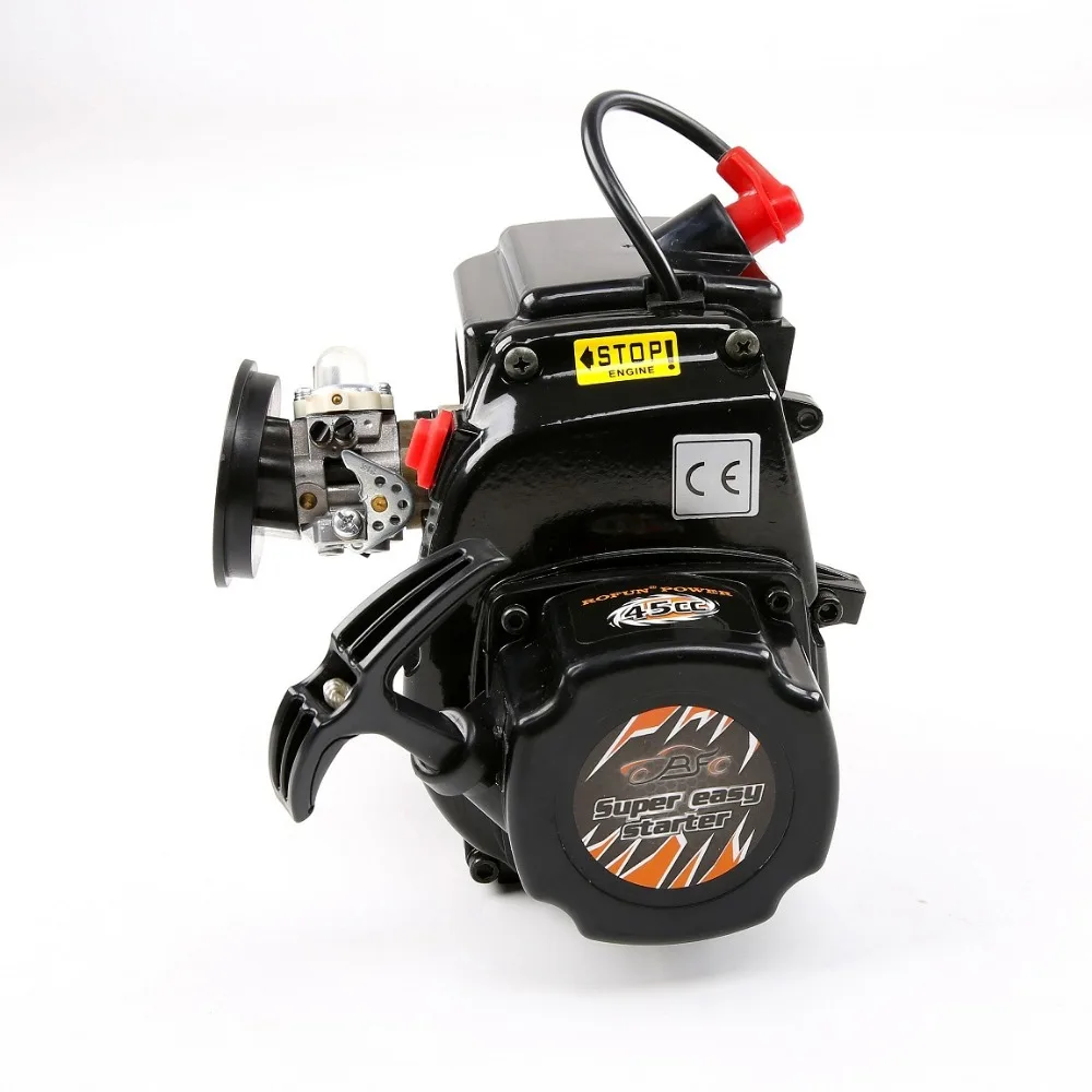 1/5 rc двигатель BAJA части 45CC 4 болтов с Walbro1107 carb. И NGK свечи зажигания 810221 для и 4WD |