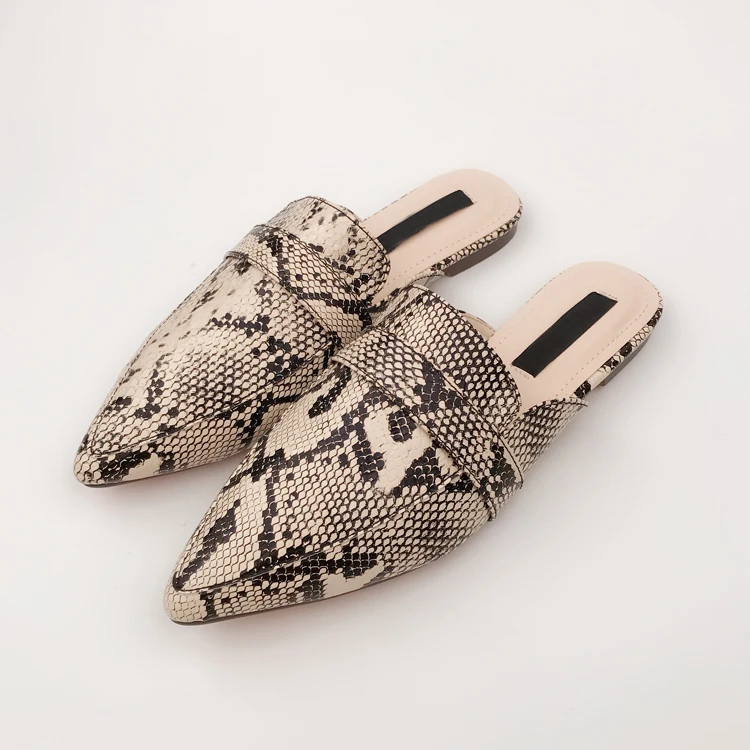Eilyken/весна-осень г.; дизайнерские пикантные леопардовые флоковые шлепанцы; женская обувь на плоской подошве; Лоферы без шнуровки; Вьетнамки; Размеры 35-42