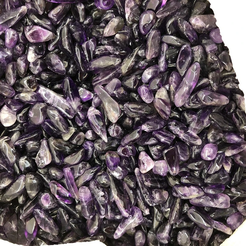 50 г Natural неотшлифованные камни Аметистовые бусины кварц Малый зубы волка Wand Кристалл натуральных камней и минералов аквариумный камень