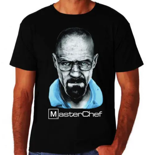 По мотивам во все тяжкие шеф-повара Heisenberg Meth Cook новые мужские черные 2019 Модные мужские модные дизайнерские Летние Тонкий Прохладный Рубашки
