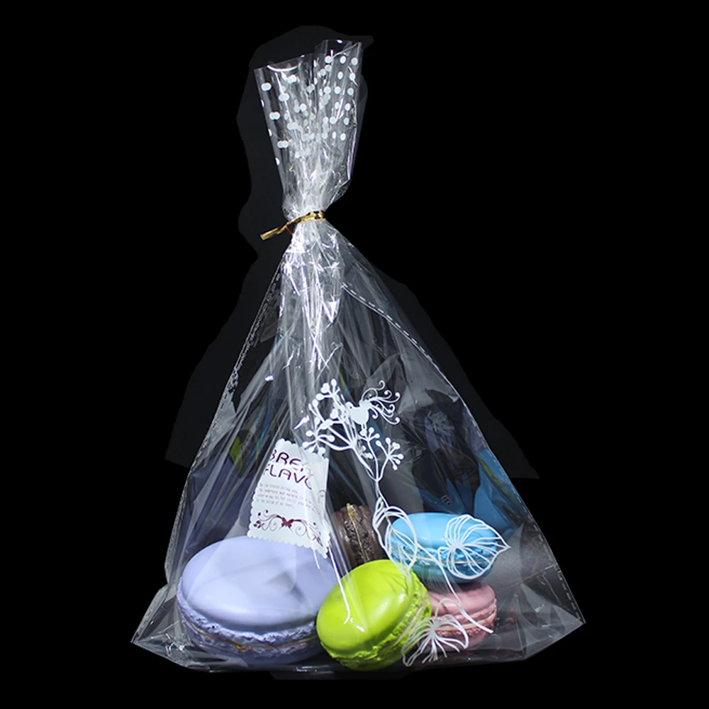 DHL 800pcs/lot Matte / Clear Toast Bread Plastic Bags Transparent