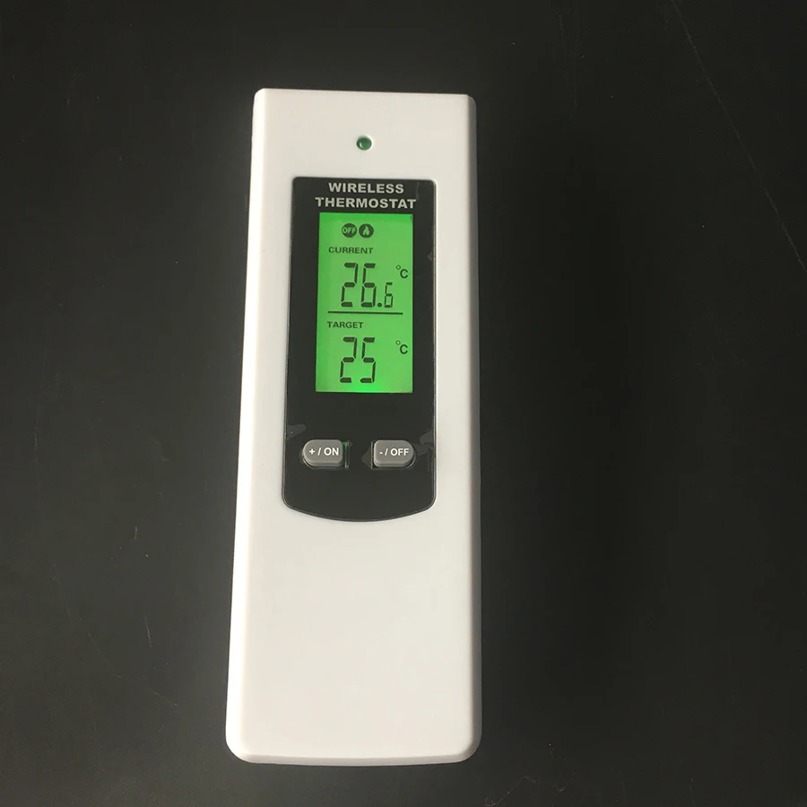 Digital Wireless Thermostat Room Temperature Controller Heating and Cooling function with Remote Control + LCD backlight Digital Wireless Thermostat Room Temperature Controller Heating and Cooling function with Remote Control + LCD backlight