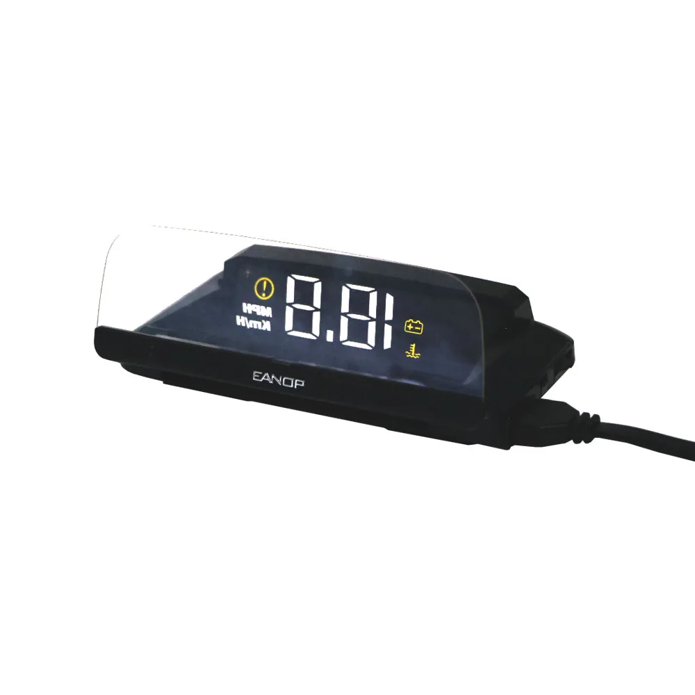 EANOP iSmart S hud Дисплей автомобиля OBD2 Windsheild скорость проектор метр Напряжение монитор