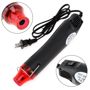 

110V / 220V US and EU plug 300W DIY Using Heat Gun Electric Tool and Black Surface for Heating DIY Accessories