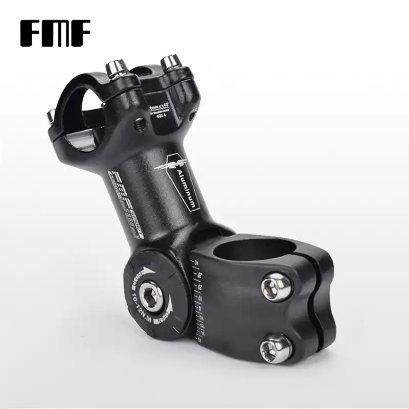 FMF 25.4//31.8mm Bicycle Stem Angle Adjustable Mountain Road Bike Handlebar Stem