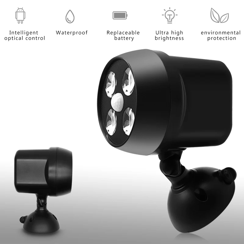 SOCO New Products 4LEDs Black Owl spotlights (7)