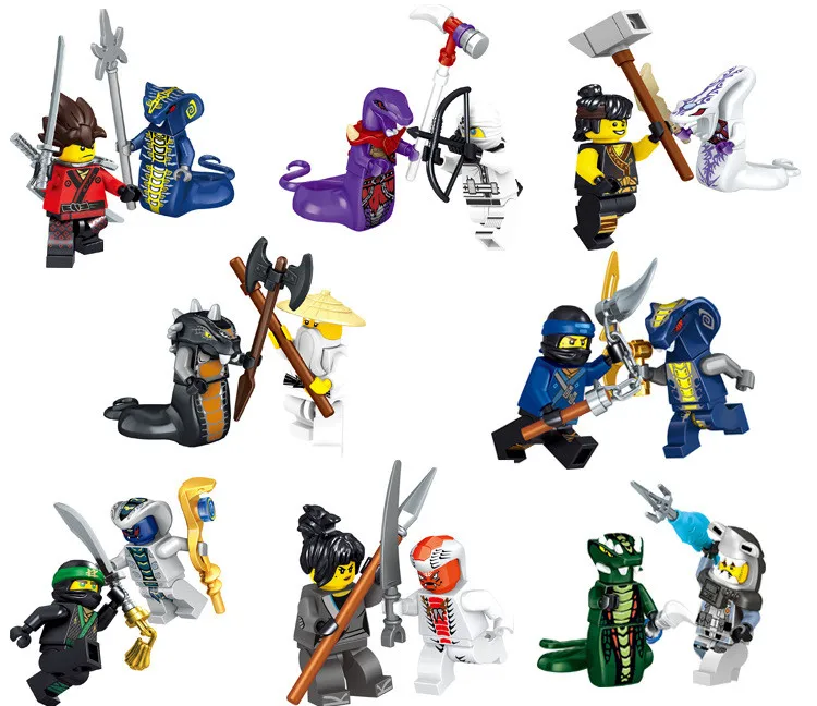 160 шт./лот Ninjagoes Nindroids общая Криптология KOZU KRAZI эхо Перезагрузка Zane и Kai Джей Коул WU
