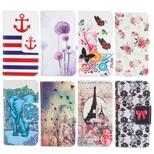 Coruja Torre Eiffel Pintado Estilo Dandelion PU Couro Casos de Telefone Coque para htc one m8 capa flip magnético carteira sacos de telefone capa